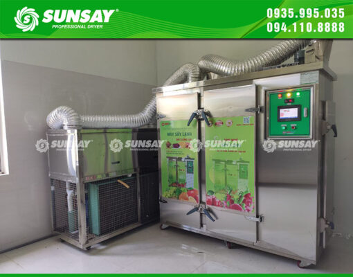 Máy sấy lạnh công nghiệp 40 khay cung cấp tại Ninh Thuận