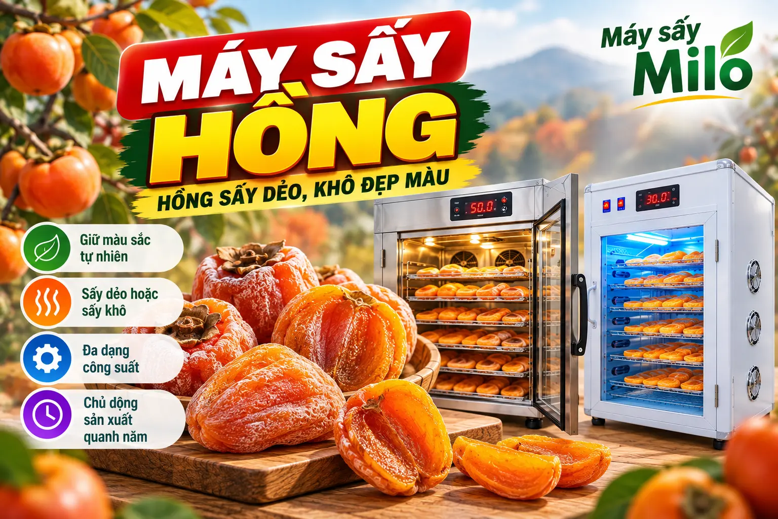 Máy sấy hồng